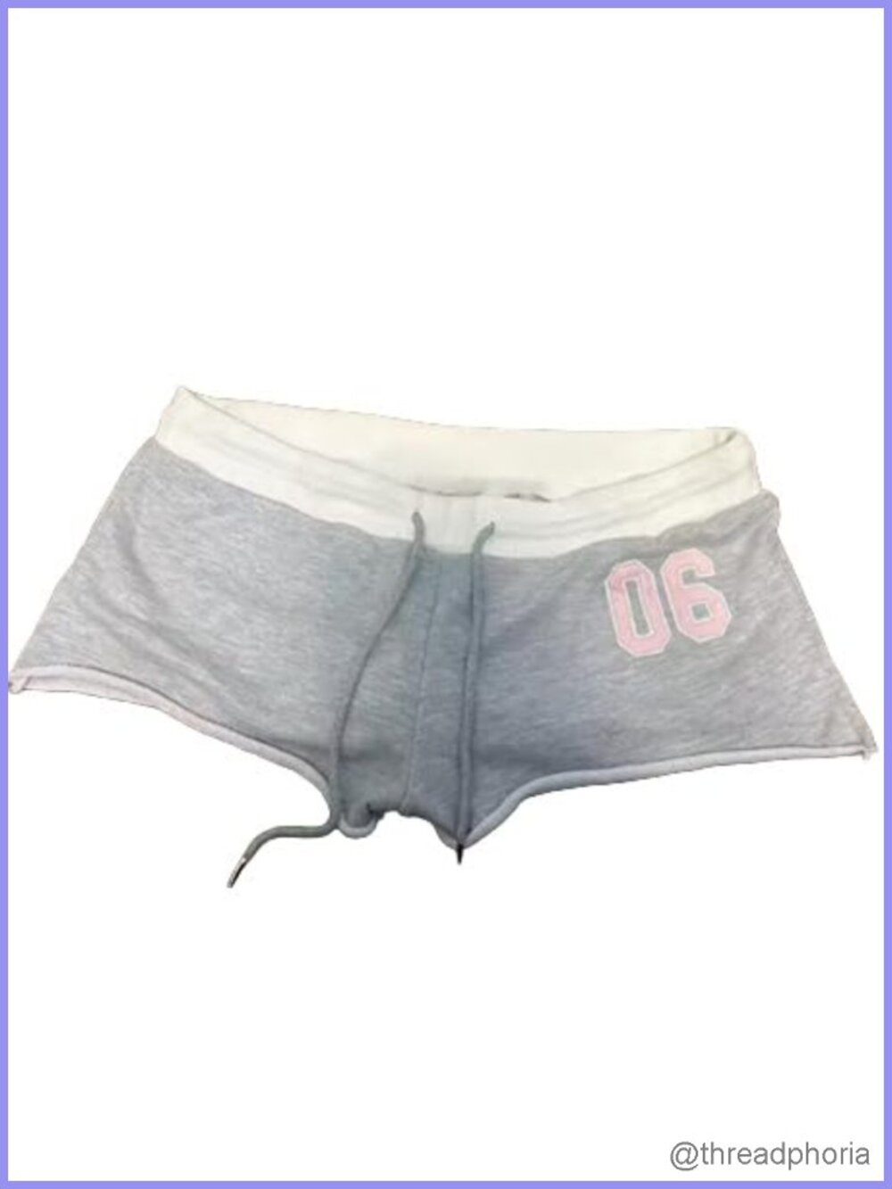GOTHPICKUS Womens Y2K Low Rise Fitted Letter Print Shorts Casual Sleep